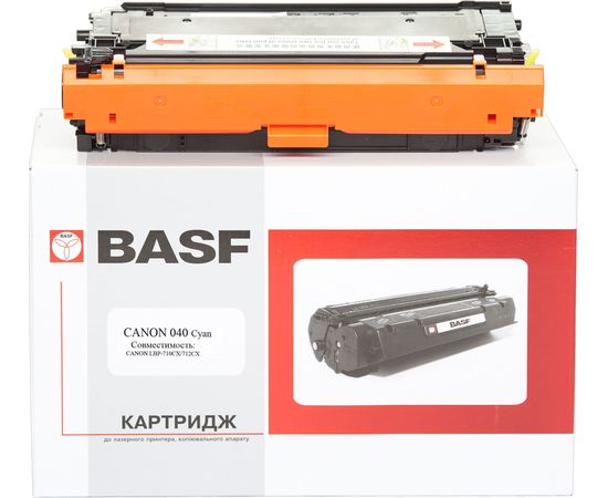 Купить Картридж тонерный BASF для i-Sensys LBP-710CX/712CX аналог 0458C001 Cyan (BASF-KT-040C) по лучшей цене