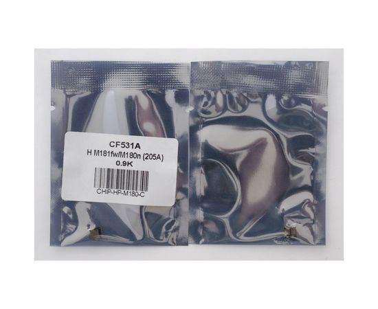 Купить Чип HP LJ M180, CF531A 0,9K, голубой Everprint (CHIP-HP-M180-C) по лучшей цене