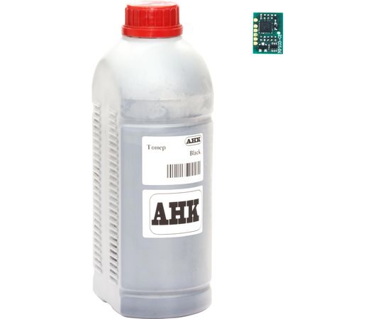 Купить Тонер+чип АНК для OKI 721/731/760/770 ( тонер АНК, чип АНК) бутль 560г Black (3202933) по лучшей цене