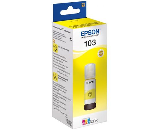 Купить Контейнер с чернилами Epson для L3100/3110/3150 Yellow (C13T00S44A) по лучшей цене