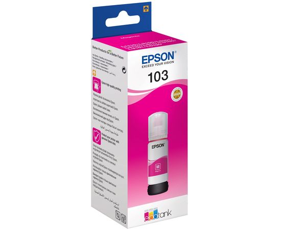 Купить Контейнер с чернилами Epson для L3100/3110/3150 Magenta (C13T00S34A) по лучшей цене