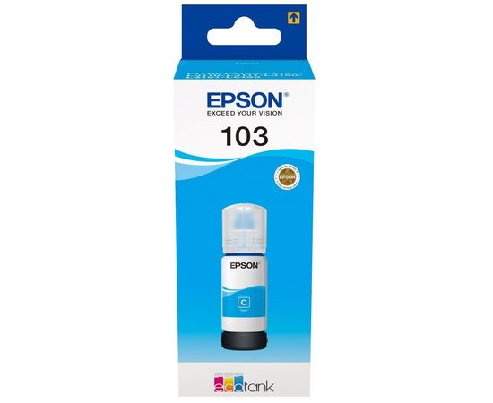 Купить Контейнер с чернилами Epson для L3100/3110/3150 Cyan (C13T00S24A) по лучшей цене