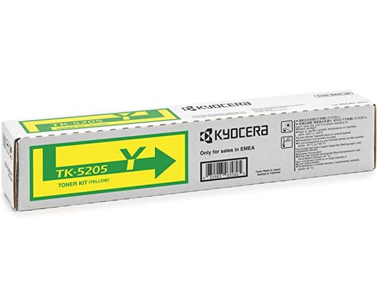 Купить Картридж тонерный KYOCERA для TASKalfa 356ci, TK-5205Y Yellow (1T02R5ANL0) по лучшей цене