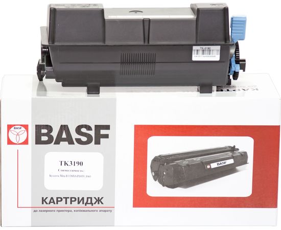 Купить Туба с тонером BASF для Kyoсera Mita Ecosys P3055/3060 аналог TK-3190 Black (BASF-KT-TK3190) по лучшей цене