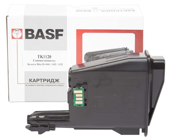 Купить Туба с тонером BASF для Kyocera Mita FS-1060/1025/1125 аналог TK-1120 Black (BASF-KT-TK1120) по лучшей цене