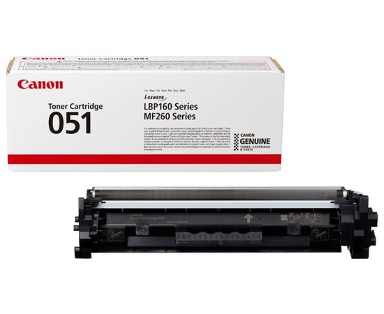 Купить Картридж тонерный Canon 051 для MF-264dw/267dw/269dw 1700 копий Black (2168C002) по лучшей цене