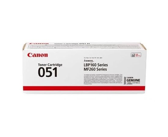 Купить Картридж тонерный Canon 051 для MF-264dw/267dw/269dw 1700 копий Black (2168C002) по лучшей цене
