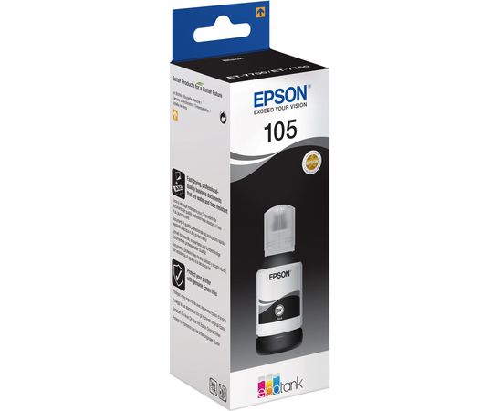 Купить Контейнер с чернилами Epson для L7160/7180 Black (C13T00Q140) по лучшей цене