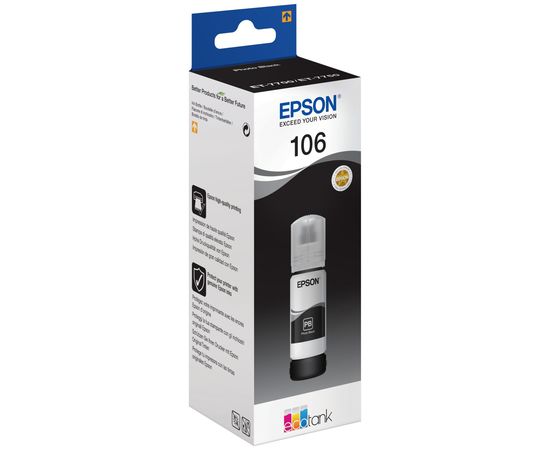 Купить Контейнер с чернилами Epson для L7160/7180 Photo Black (C13T00R140) по лучшей цене