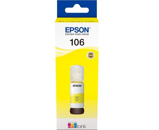 Купить Контейнер с чернилами Epson для L7160/7180 Yellow (C13T00R440) по лучшей цене