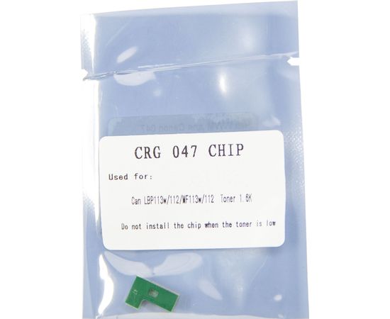 Купить Чип WWM для Canon 047 LBP112/MFP112/113 ( 1600 копий) Black (JYD-Can047) по лучшей цене
