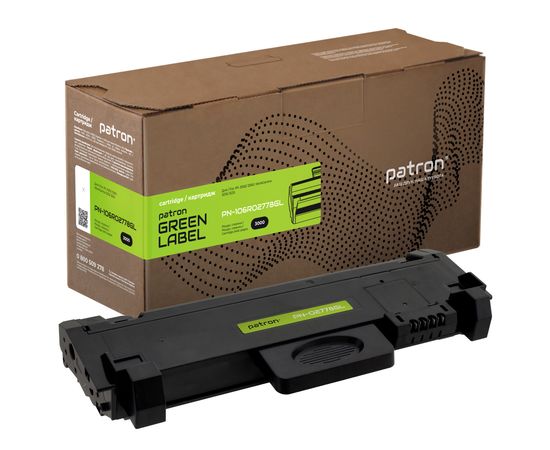 Купить Тонер-картридж совместимый XER 106R02778 (Ph 3052) Green Label Patron (PN-106R02778GL) по лучшей цене