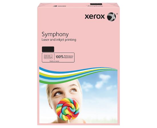 Купить Бумага офисная Xerox SYMPHONY Pastel Salmon 160г/м кв, A4, 250л (003R93230) цветная по лучшей цене