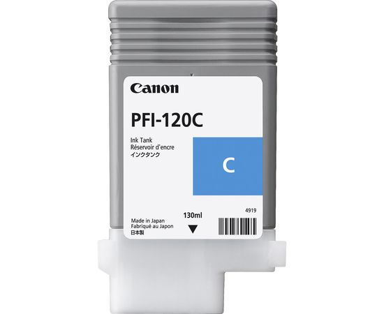 Купить Картридж Canon для imagePROGRAF TM200/305, PFI-120 Cyan (2886C001AA) по лучшей цене