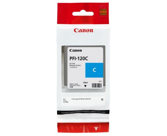 Купить Картридж Canon для imagePROGRAF TM200/305, PFI-120 Cyan (2886C001AA) по лучшей цене