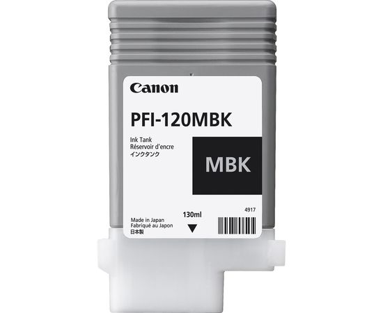 Купить Картридж Canon для imagePROGRAF TM200/305, PFI-120 Matte Black (2884C001AA) по лучшей цене