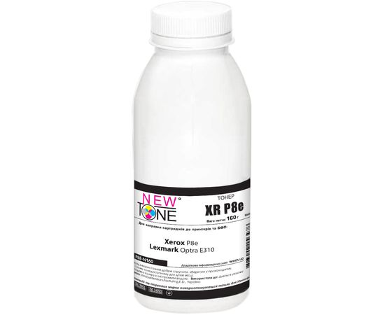 Купить Тонер NewTone для Xerox P8e/Optra E310 бутль 160г (P8E-N160) по лучшей цене