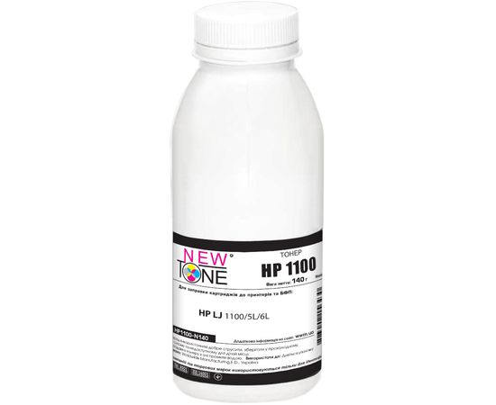 Купить Тонер NewTone для HP LJ 1100/5L/6L бутль 140г (HP1100-N140) по лучшей цене