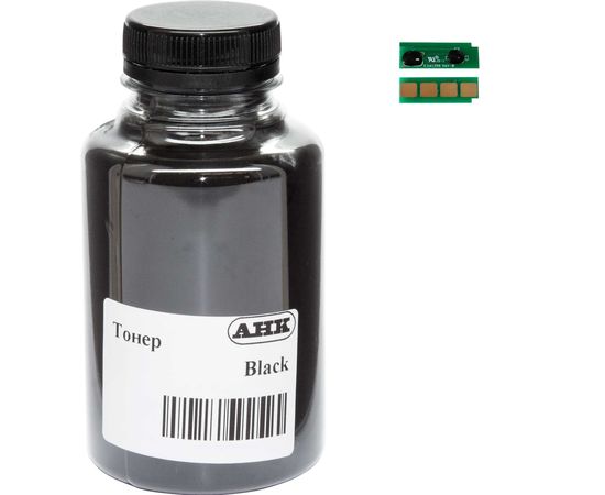 Купить Тонер+авточип АНК для Pantum P2200/2050/M6500 бутль 90г Black (3203063) по лучшей цене