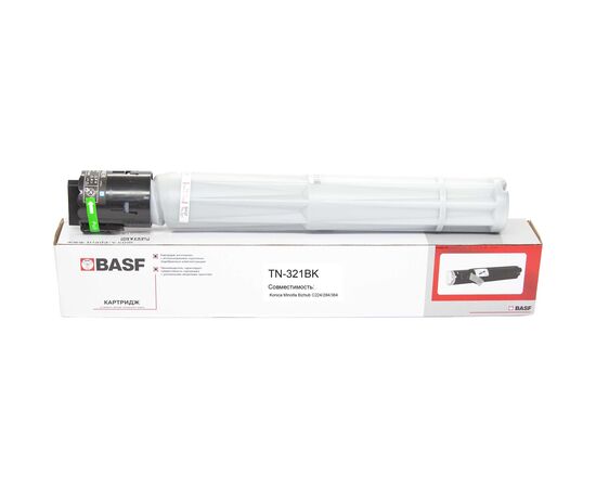 Купить Туба с тонером BASF для Konica Minolta Bizhub C224/284/364 аналог TN-321K Black (BASF-KT-TN321K) по лучшей цене