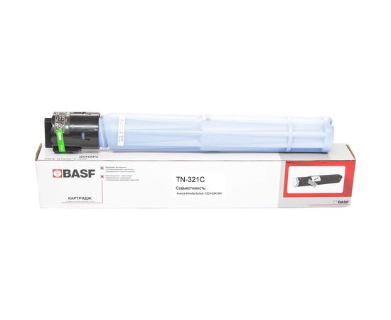 Купить Туба с тонером BASF для Konica Minolta Bizhub C224/284/364 аналог TN321C Cyan (BASF-KT-TN321C) по лучшей цене