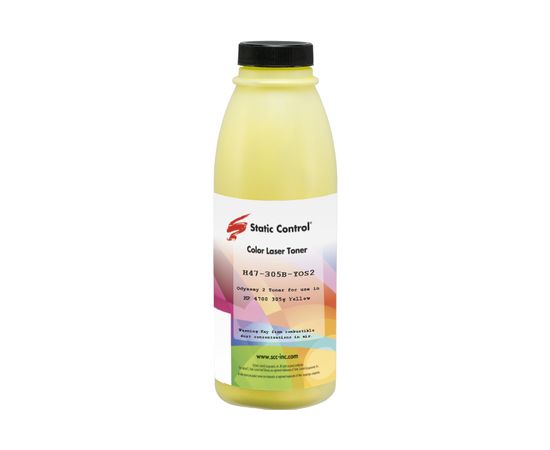 Купить тонер Odyssey HP СLJ 4700 305г yellow Static Control по лучшей цене