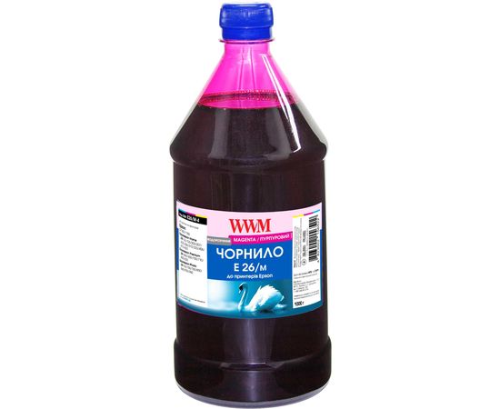 Купить Чернила WWM для Epson Expression Premium XP-600/XP-605/XP-700 1000г Magenta Водорастворимые (E26/M-4) по лучшей цене