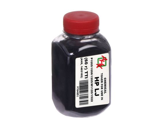 Купить Тонер АНК для HP LJ P1005/1006/1505 бутль 60г Black (1403102) TTI по лучшей цене