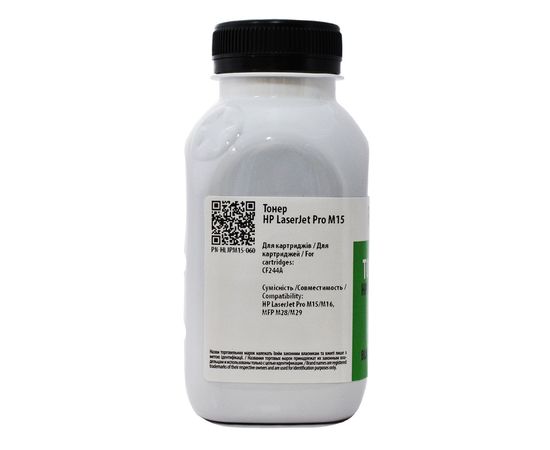 Купить Тонер HP LJ Pro M15 флакон, 60 г Patron (PN-HLJPM15-060) по лучшей цене