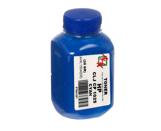 Купить Тонер АНК для HP CLJ CP1025 бутль 35г Cyan (1504206) по лучшей цене