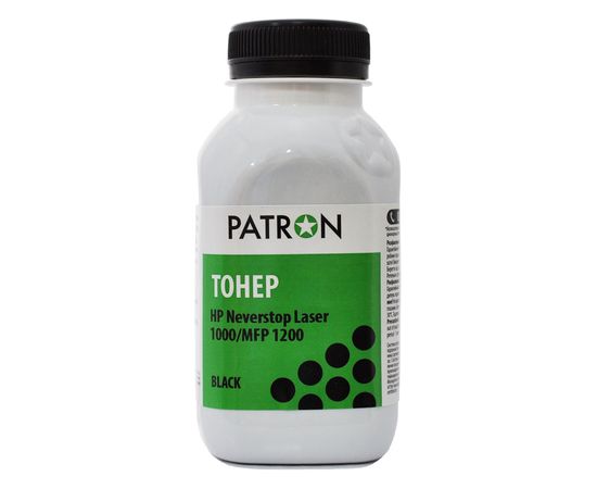 Купить Тонер HP Neverstop Laser 1000/MFP 1200 флакон, 50 г Patron (PN-HNL1000-050) по лучшей цене