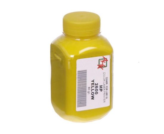 Купить Тонер АНК для HP CLJ 1600/2600/2605 бутль 80г Yellow (1500820) по лучшей цене