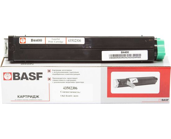 Купить Картридж тонерный BASF для OKI B4400/4600 аналог 43502306 Black (BASF-KT-43502306) по лучшей цене