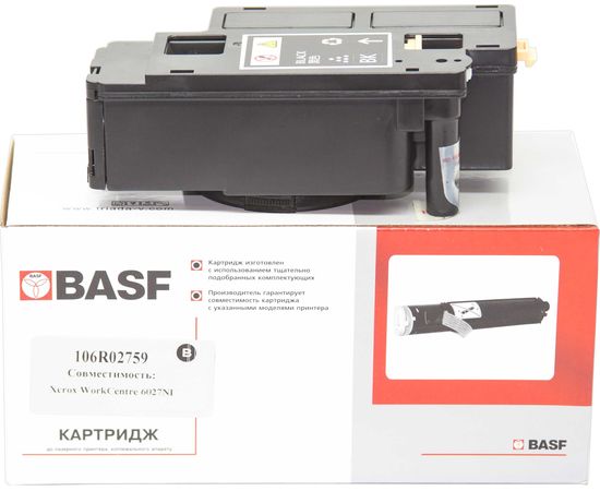Купить Картридж тонерный BASF для Xerox Phaser 6020/6022/WC6025/6027 аналог 106R02759 Black (BASF-KT-106R02759) по лучшей цене