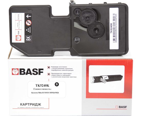 Купить Туба с тонером BASF для KYOCERA M5526cdn/M5526cdw, TK-5240K аналог 1T02R70NL0 Black (BASF-KT-1T02R70NL0) по лучшей цене