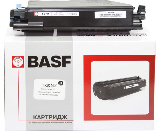 Купить Туба с тонером BASF для KYOCERA P6230/M6230/M6630, TK-5270K аналог 1T02TV0NL0 Black (BASF-KT-1T02TV0NL0) по лучшей цене