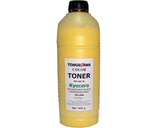 Купить Тонер KYOCERA TK-5140/5195/5215/5305/8115 1кг Yellow Tomoegawa (TG-KM6030Y-1) по лучшей цене