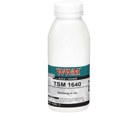 Купить Тонер WWM для Samsung ML-1640 бутль 50г Black (TB121-2) по лучшей цене