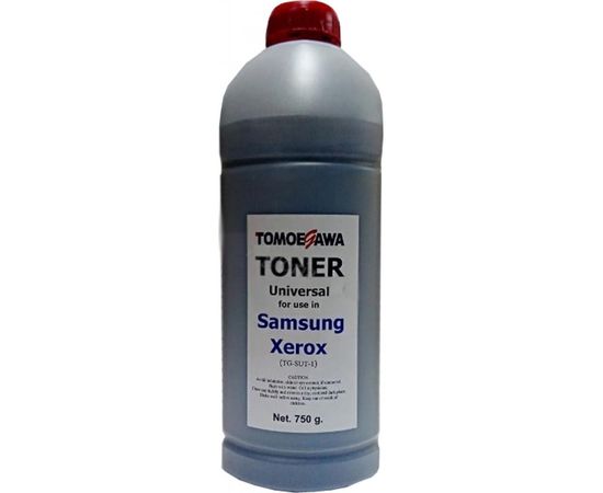 Купить Тонер TOMOEGAWA для Samsung/Xerox, универсальный бутль 750г Black (TG-SUT-1) по лучшей цене