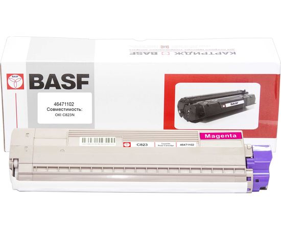 Купить Картридж тонерный BASF для OKI C823/833/843dn аналог 46471102 Magenta (BASF-KT-46471102) по лучшей цене