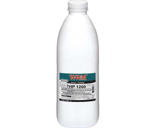 Купить Тонер WWM для HP LJ 1200/1220 бутль 1000г Black (TB54-7) по лучшей цене