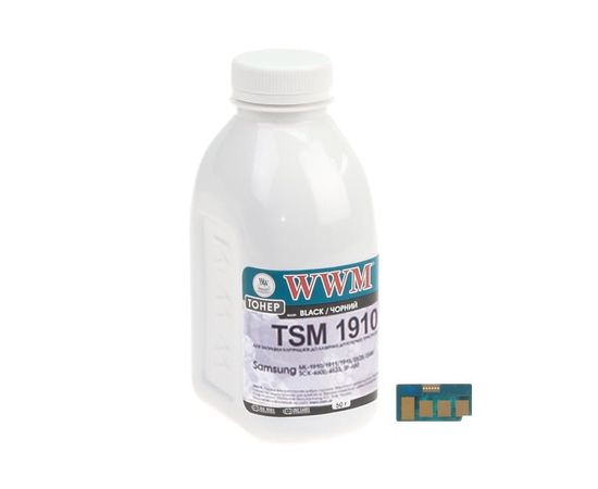 Купить Тонер+чип WWM для Samsung ML-1910 ( тонер WWM, чип WWM) бутль 80г Black (LJ-SET122) по лучшей цене