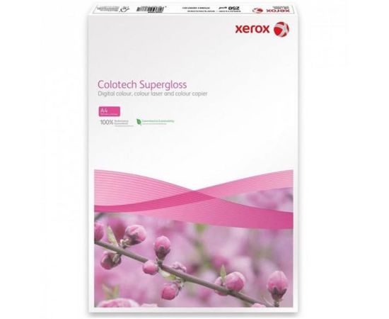 Купить Бумага офисная Xerox COLOTECH + SUPERGGLOSS 250г/м кв, A4, 100л (003R97686) по лучшей цене
