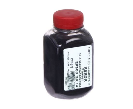 Купить Тонер АНК для Xerox Phaser 3010/3040/3045 бутль 90г Black (1401768) с девелопером по лучшей цене