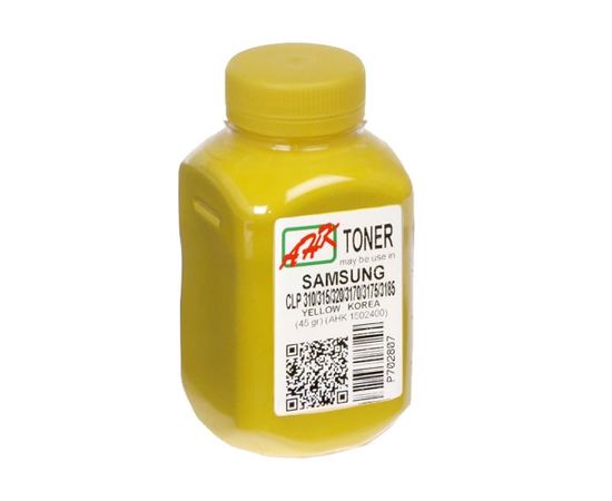 Купить Тонер АНК для Samsung CLP-310/315/3170/3175 бутль 45г Yellow (1502400) по лучшей цене