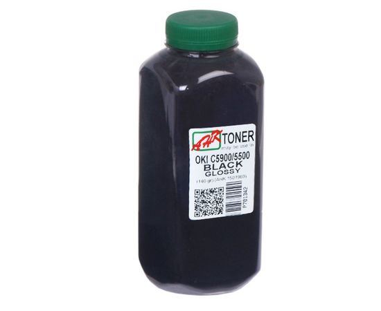 Купить Тонер АНК для OKI C5500/5550/5800/5900 бутль 140г Black (1501960) Glossy по лучшей цене