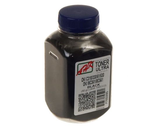 Купить Тонер АНК для OKI C310/330/510/530 бутль 110г Black (1505333) ULTRA COLOR по лучшей цене