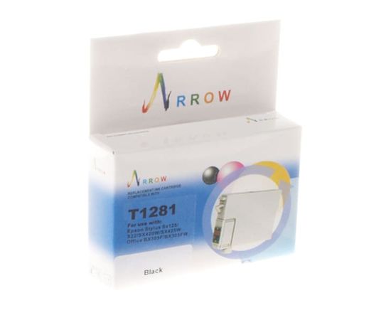 Купить Картридж Arrow для Epson Stylus SX125/SX420W/SX425W аналог С13T12814010 Black (T1281) по лучшей цене
