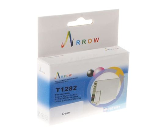 Купить Картридж Arrow для Epson Stylus SX125/SX420W/SX425W аналог С13T12824010 Cyan (T1282) по лучшей цене