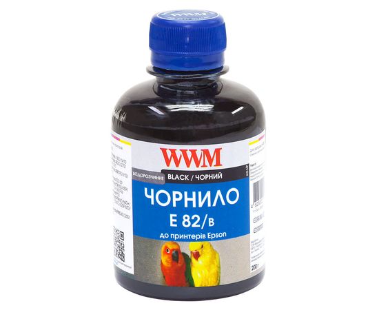 Купить Чернила WWM для Epson Stylus Photo T50/P50/PX660 200г Black Водорастворимые (E82/B) по лучшей цене